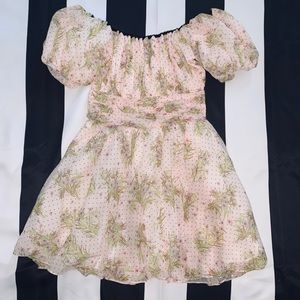 J.Ing Antoinette Rococo Mini Dress